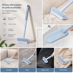 Balai Brosse Anti-Poils Télescopique