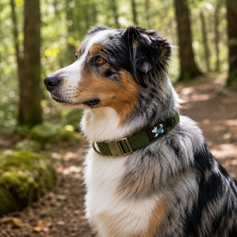 Collier Nylon Rembourré pour Chien