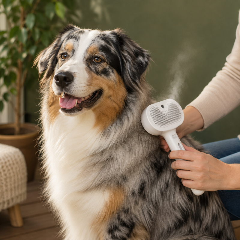 Brosse Électrique Vapeur Chien