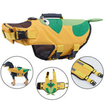 Gilet de sauvetage chien PawlyDog Splash Modèle Hawaii